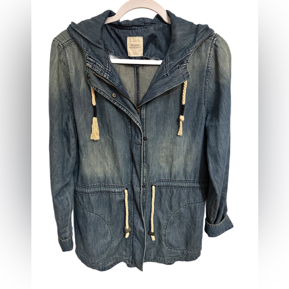 Modern Amusement Lightweight Denim Jacket